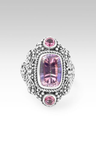 Hello Love, Goodbye Bitterness Ring™ in Lilac Rose De France™ Mystic Quartz & Pale Plum™ Mystic Topaz - Statement - only found at SARDA™