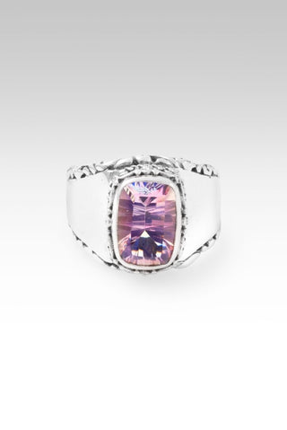 Hello Love, Goodbye Bitterness Ring™ in Lilac Rose De France Quartz - Stackable - only found at SARDA™