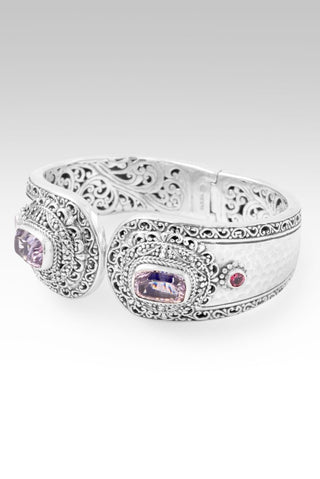 Hello Love, Goodbye Bitterness Tip - to - Tip Bracelet™ in Lilac Rose De France Quartz & Pale Plum™ Mystic Topaz - Tip - to - Tip - only found at SARDA™