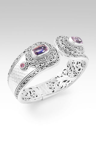 Hello Love, Goodbye Bitterness Tip - to - Tip Bracelet™ in Lilac Rose De France Quartz & Pale Plum™ Mystic Topaz - Tip - to - Tip - only found at SARDA™