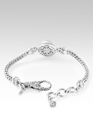 Hello Loved, Goodbye Unlovable Bracelet™ in Rose Gold Cultured Mabe Pearl - Chain - only found at SARDA™