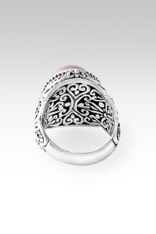 Hello Loved, Goodbye Unlovable Ring II™ in Rose Gold Cultured Mabe Pearl - Dinner - only found at SARDA™