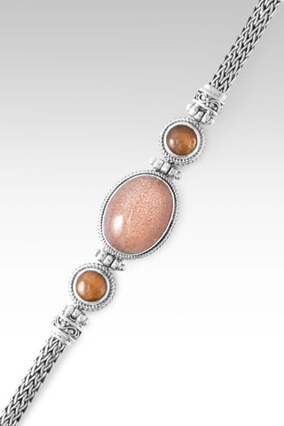 Hello New Day, Goodbye Past Bracelet™ in Peach Sunstone & Gold Sunstone - Multi Stone - only found at SARDA™