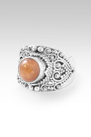 Hello New Day, Goodbye Past Ring™ in Gold Sunstone - Statement - only found at SARDA™