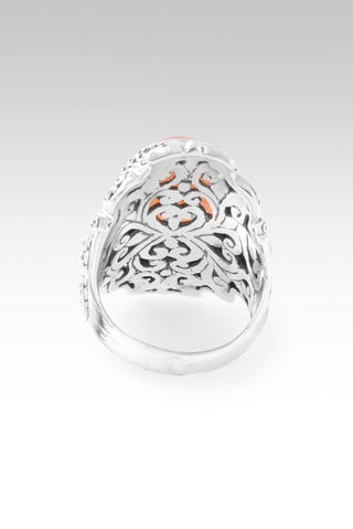 Hello New Day, Goodbye Past Ring™ in Peach Sunstone - Statement - only found at SARDA™