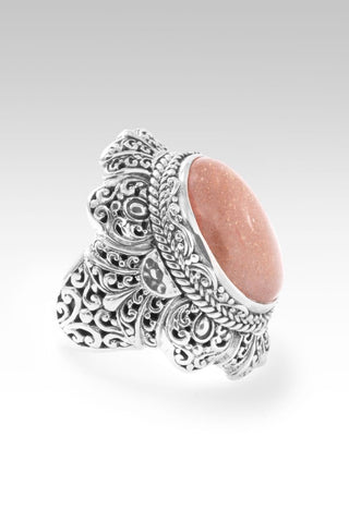 Hello New Day, Goodbye Past Ring™ in Peach Sunstone - Statement - only found at SARDA™