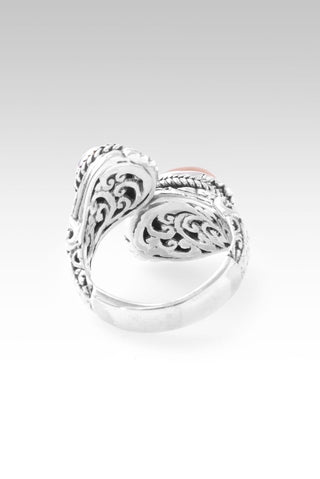 Hello New Day, Goodbye Past Ring™ in Peach Sunstone & Gold Sunstone - Bypass - only found at SARDA™