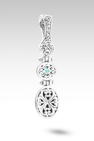 Hello New Horizon, Goodbye Barriers Pendant™ in Bali Waters Abalone, Paraiba Ethiopian Opal & Bali Breeze™ Mystic Topaz - Multi Stone - only found at SARDA™