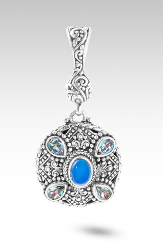 Hello New Horizon, Goodbye Barriers Pendant™ in Paraiba Ethiopian Opal & Unicorn Dreams™ Mystic Topaz - Multi Stone - only found at SARDA™