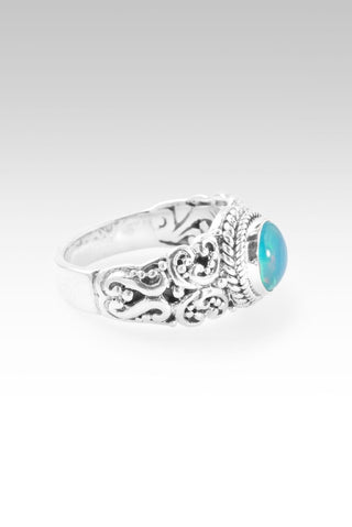 Hello New Horizon, Goodbye Barriers Ring™ in Paraiba Ethiopian Opal - Dinner - only found at SARDA™