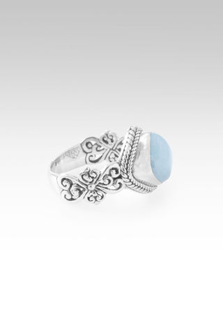 Hello Ok, Goodbye Pain Ring™ in Aquamarine - Dinner - only found at SARDA™