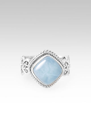 Hello Ok, Goodbye Pain Ring™ in Aquamarine - Dinner - only found at SARDA™