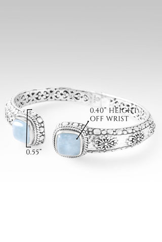 Hello Ok, Goodbye Pain Tip - to - Tip Bracelet™ in Aquamarine - Tip - to - Tip - only found at SARDA™