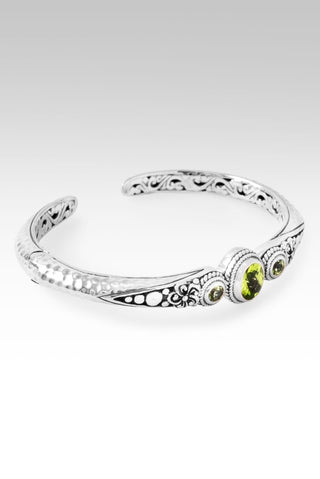Hello One of a Kind, Goodbye Ordinary Cuff Bracelet™ in Peridot - Cuff - only found at SARDA™