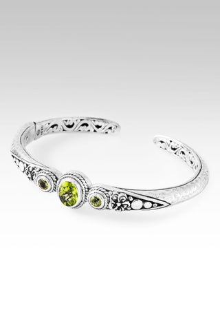 Hello One of a Kind, Goodbye Ordinary Cuff Bracelet™ in Peridot - Cuff - only found at SARDA™