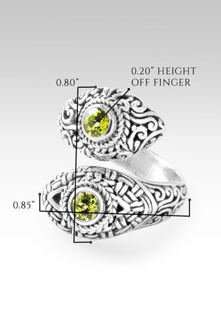 Hello One of a Kind, Goodbye Ordinary Ring™ in Peridot - Bypass - only found at SARDA™