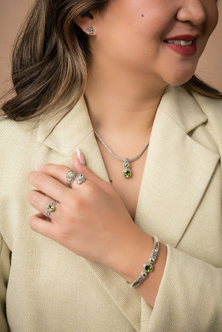 Hello One of a Kind, Goodbye Ordinary Ring™ in Peridot - Bypass - only found at SARDA™