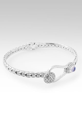 Hello Opportunity, Goodbye Negativity Bangle Bracelet™ in Rainbow Moonstone - Bangle - only found at SARDA™