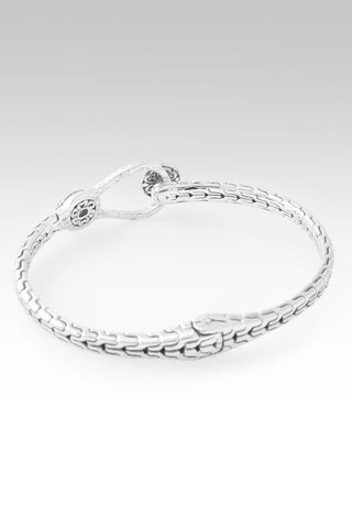 Hello Opportunity, Goodbye Negativity Bangle Bracelet™ in Rainbow Moonstone - Bangle - only found at SARDA™