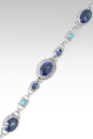 Hello Opportunity, Goodbye Negativity Bracelet™ in Odyssey Universe™ Mystic Quartz, Sheer Luck™ Mystic Topaz & Sleeping Beauty Turquoise - Multi Stone - only found at SARDA™