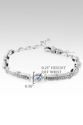 Hello Opportunity, Goodbye Negativity Bracelet™ in Rainbow Moonstone - Lobster Claw - only found at SARDA™