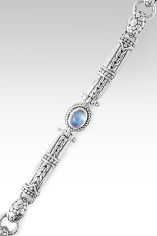 Hello Opportunity, Goodbye Negativity Bracelet™ in Rainbow Moonstone - Lobster Claw - only found at SARDA™