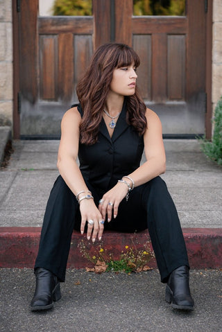 Hello Opportunity, Goodbye Negativity Pendant™ in Odyssey Universe™ Mystic Quartz, Sheer Luck™ Mystic Topaz & Sleeping Beauty Turquoise - Multi Stone - only found at SARDA™