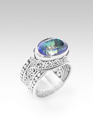 Hello Opportunity, Goodbye Negativity Ring™ in Odyssey Universe™ Mystic Quartz - Dinner - only found at SARDA™