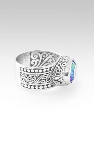 Hello Opportunity, Goodbye Negativity Ring™ in Odyssey Universe™ Mystic Quartz - Dinner - only found at SARDA™