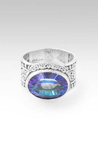 Hello Opportunity, Goodbye Negativity Ring™ in Odyssey Universe™ Mystic Quartz - Dinner - only found at SARDA™