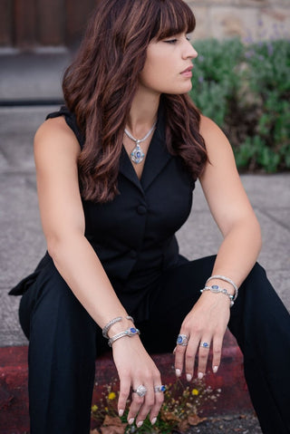 Hello Opportunity, Goodbye Negativity Ring™ in Odyssey Universe™ Mystic Quartz - Dinner - only found at SARDA™