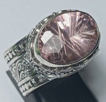 Hello Opportunity, Goodbye Negativity Ring™ in Pink Cashmere™ Mystic Quartz - Statement - only found at SARDA™