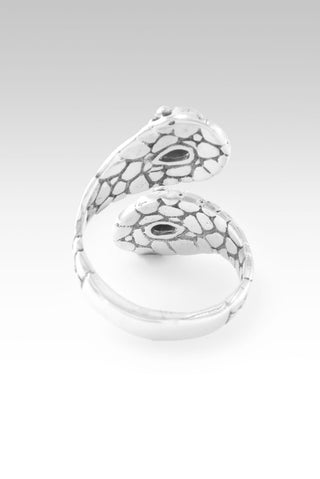 Hello Opportunity, Goodbye Negativity Ring™ in Royal Bali Blue™ Mystic Topaz - Bypass - only found at SARDA™