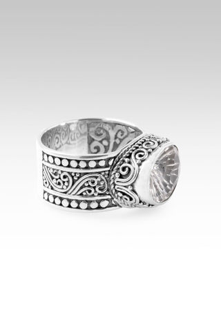 Hello Opportunity, Goodbye Negativity Ring™ in White Quartz - Statement - only found at SARDA™