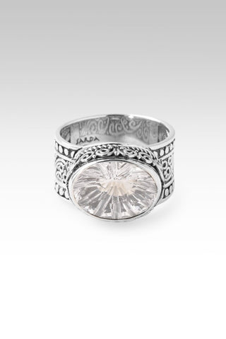 Hello Opportunity, Goodbye Negativity Ring™ in White Quartz - Statement - only found at SARDA™