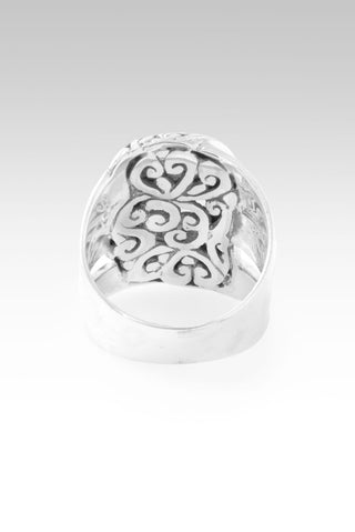 Hello Opportunity, Goodbye Negativity Ring IV™ in Rainbow Moonstone - Statement - only found at SARDA™