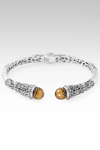 Hello Peace, Goodbye Fear Tip - to - Tip Bracelet™ in Whiskey Quartz - Tip - to - Tip - only found at SARDA™