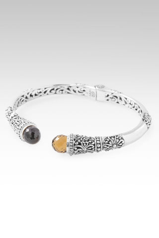 Hello Peace, Goodbye Fear Tip - to - Tip Bracelet™ in Whiskey Quartz - Tip - to - Tip - only found at SARDA™