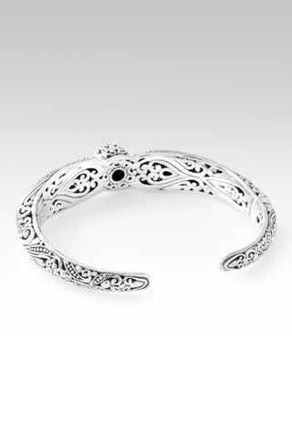 Hello Present, Goodbye Past Cuff Bracelet™ in Odyssey Black Knight™ Mystic Quartz - Cuff - only found at SARDA™