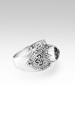 Hello Present, Goodbye Past Ring™ in Odyssey Black Knight™ Mystic Quartz - Statement - only found at SARDA™