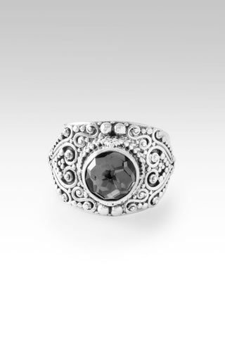Hello Present, Goodbye Past Ring™ in Odyssey Black Knight™ Mystic Quartz - Statement - only found at SARDA™