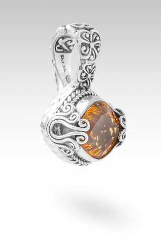 Hello Priceless, Goodbye Unworthy Pendant™ in Citrine - Single Stone - only found at SARDA™