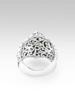 Hello Rainbow, Goodbye Storm Ring™ in Chrome Diopside - Dinner - only found at SARDA™