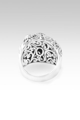 Hello Rainbow, Goodbye Storm Ring™ in Peridot & Chrome Diopside - Dinner - only found at SARDA™