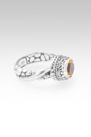 Hello Renewed, Goodbye Tired Ring™ in Citrine - Stackable - only found at SARDA™