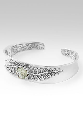 Hello Sanctification, Goodbye Unable Cuff Bracelet™ in Prasiolite - Cuff - only found at SARDA™