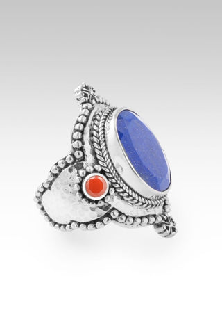Hello the Best, Goodbye 2nd Best Ring™ in Lapis & Carnelian - Dinner - only found at SARDA™