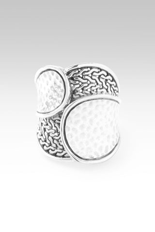 Hello Today, Goodbye Past Ring II™ in Chainlink - Statement - only found at SARDA™