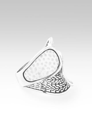 Hello Today, Goodbye Past Ring II™ in Chainlink - Statement - only found at SARDA™