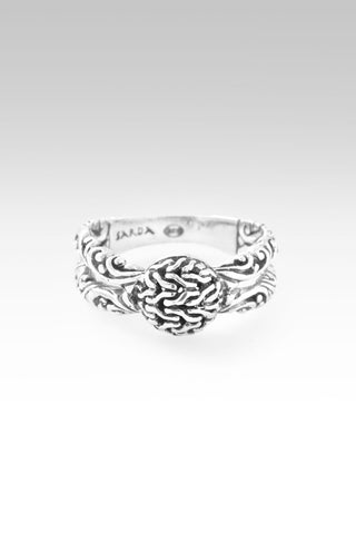 Hello Today, Goodbye Past Ring™ in Chainlink - Dinner - only found at SARDA™